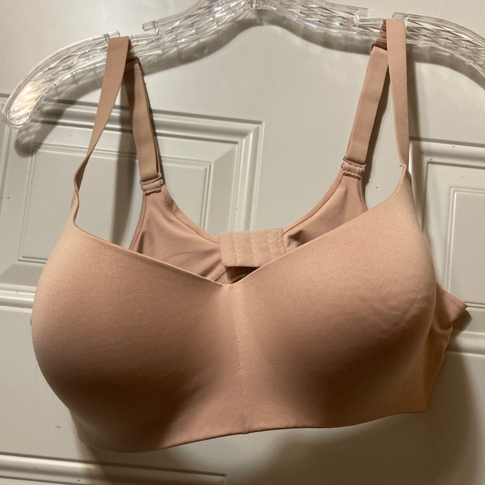 Nude Wireless Comfort Bra - Soft Everyday Support XL